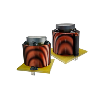 Noyau de ferrite magnétique de bobine de câblage cuivre d'IMMERSION d'inducteur à forte intensité plat fait sur commande de puissance