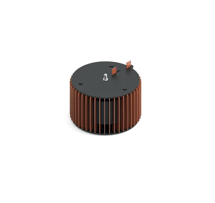Qualité  TR75 Flat Wire Leaded Inductor with High Current Capability, Low DC Resistance, and Flat Wire Winding Structure for Power Applications usine