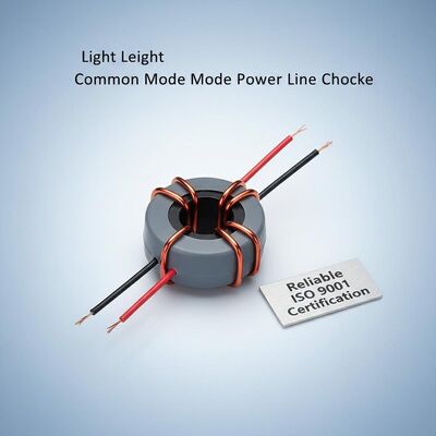 Qualité  Light Weight Common Mode Power Line Choke with ISO 9001 Certification and 10KHz Test Frequency usine