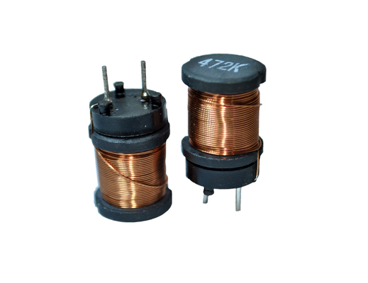 Inductance de puissance plombée par noyau de ferrite avec 68uH à courant élevé - gamme d'inductance 1800uH