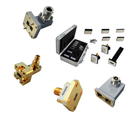 Faible perte d'insertion Tolérance de puissance élevée Couverture à large fréquence Composants de guidage d'onde pour les systèmes de micro-ondes RF