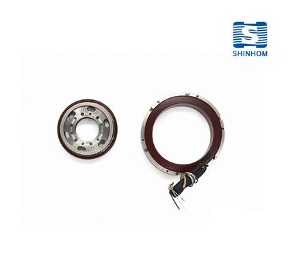 Moteur à couple CC sans balai à haute densité de couple avec une efficacité allant jusqu'à 95% et une protection IP54 pour les applications industrielles