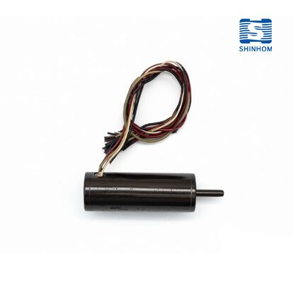 Moteur à courant continu compact à haut rendement, sans pinceau, sans cœur, à faible inertie pour la robotique et les dispositifs médicaux