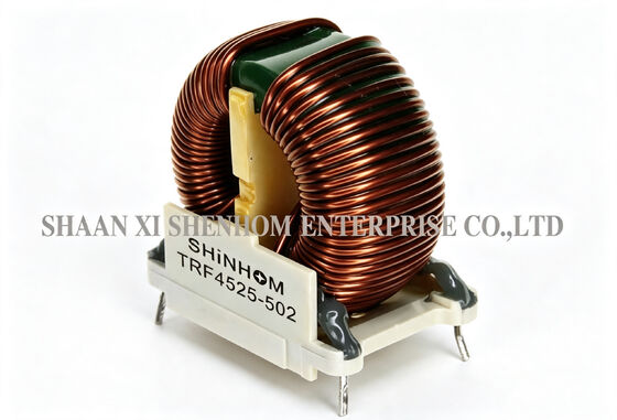 High Frequency Toroidal Common Mode Choke TRF Series for AC/DC and DC/DC Line Noise Suppression
