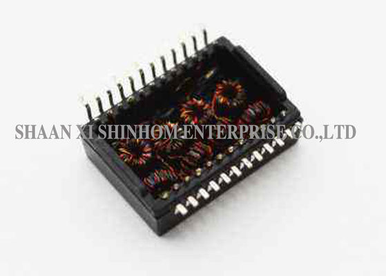 10/100 transformateur de LAN d'Ethernet de base-TX, port simple de transformateur magnétique de LAN