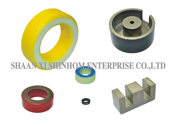 Noyau de ferrite cylindrique de diverse taille, noyau de tore de ferrite petit volume