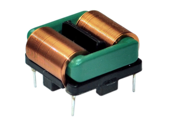 Flat Wire High Current Common Mode Choke for Switching Power Supplies