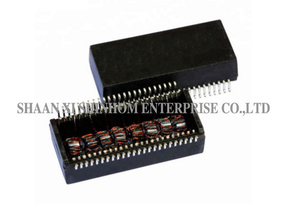Pin du transformateur 48 de LAN d'Ethernet de SMD, base-TX 1000 de transformateur de LAN de PoE