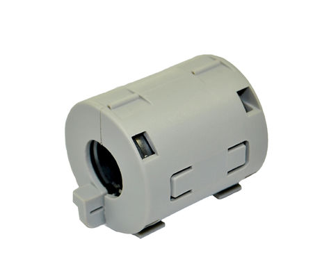 Agrafe sur le dispositif antiparasite de bruit de noyau d'anneau de ferrite pour des filtres de composants actifs de câble d'agrafe d'IEM IFR