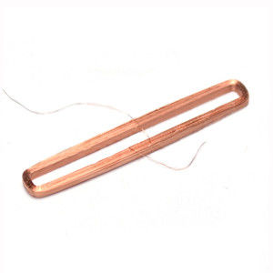 Diamètre de fil fait sur commande de la structure multicouche 0.12mm de bobine de noyau d'air d'antenne de bobine de la taille RFID