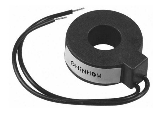 Haute précision de noyau fendu de capteur de structure magnétique actuelle noire de circuit