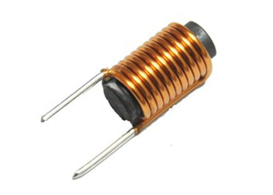 Bobines à haute fréquence d'air d'inducteur de bobine d'obstruction de noyau de Rod de ferrite avec le fil plat