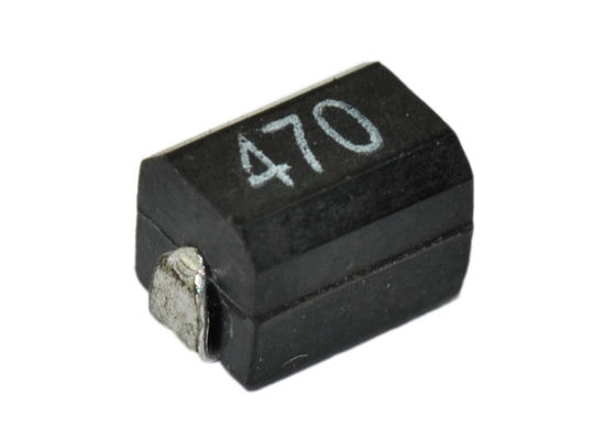 Inducteur de puce de SMD moulé par blessure, bâti de surface d'inducteur de noyau de ferrite