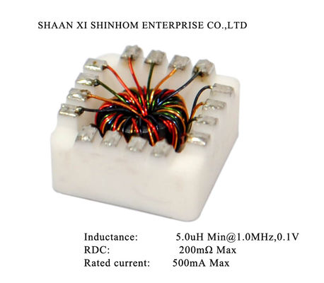 Ligne de 8 données des enroulements SMD EMI Filter Common Mode Choke