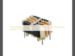 Filtre de ligne électrique en boucle fermée de haute fiabilité pour les alimentations en mode commutateur - série LEF17T